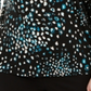 Blusa feminina Alfani Plus estampada com manga dolman, azul, tamanho 0X