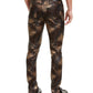 Calça jeans skinny masculina INC International Concepts com tinta spray, preta, tamanho 40x30