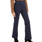 Calça feminina Bootcut Curvy Fit de cintura alta da INC International Concepts, azul, tamanho 0