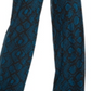 Calça casual feminina com estampa animal e cintura alta da INC International Concepts, verde, tamanho médio