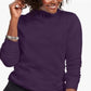 Karen Scott Suéter Feminino com Gola Simulada e Tachas Roxo Tamanho XXG