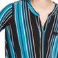 INC International Concepts Top Feminino Azul Tamanho Pequeno M