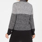 Karen Scott Cardigan Feminino Colorblock Preto Tamanho X-S