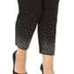 Calça jeans skinny com decote profundo e decote profundo feminina INC International Concepts, tamanho 22W, preta