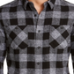 Camisa xadrez Austin masculina American Rag preta tamanho pequeno