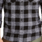 Camisa xadrez Austin masculina American Rag preta tamanho pequeno