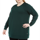 Blusa túnica plus size feminina Ideology, verde, tamanho 2X