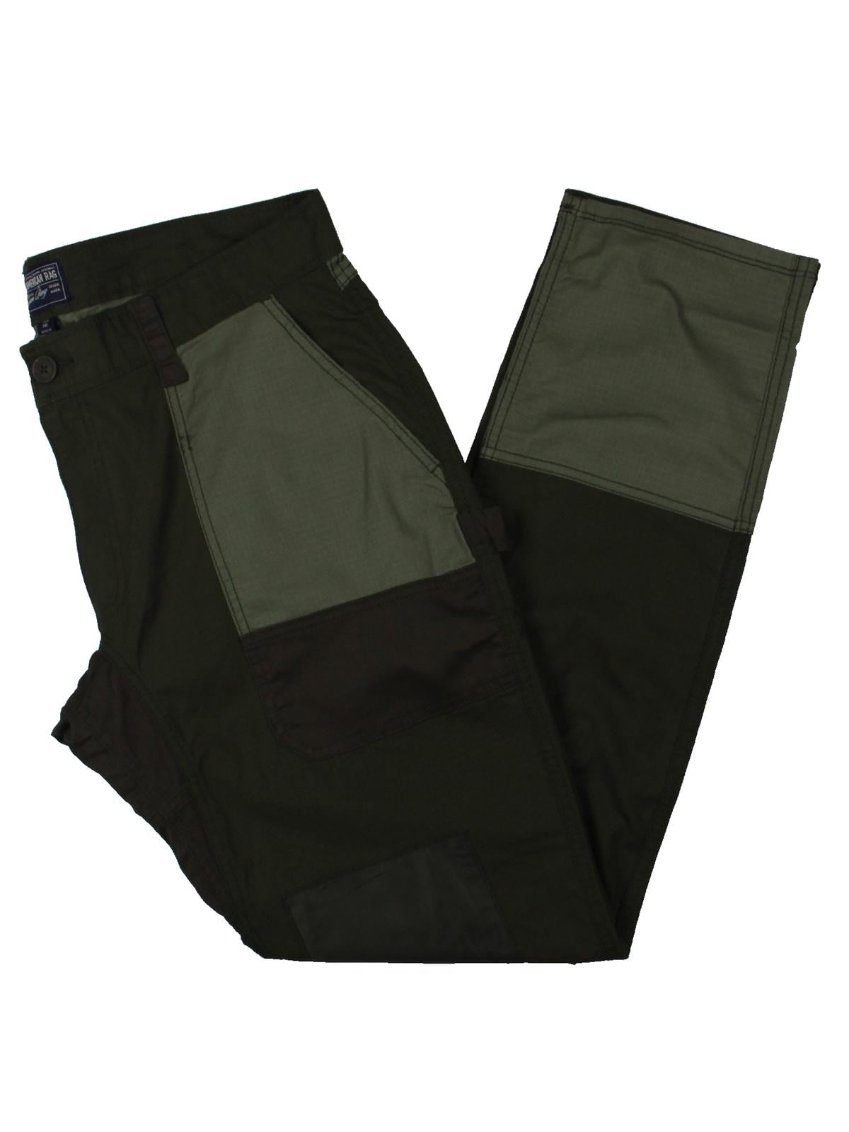 Calça casual slim fit masculina American Rag Mix Media, verde, tamanho 30x32