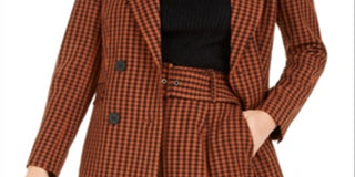 Blazer feminino Bar III marrom tamanho XX-G