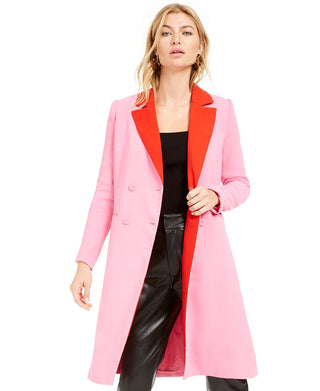 Jaqueta Duster Feminina Bar III Trespassada Rosa Tamanho XS