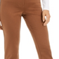 Calça Slim Feminina Style &amp; Co Marrom Tamanho 14