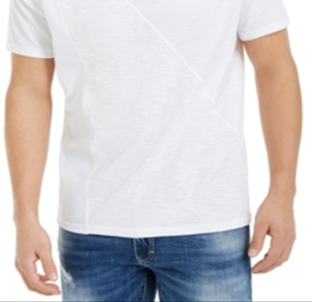 Camisa polo masculina INC International Concepts Fountain, branca, tamanho pequeno
