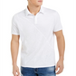 Camisa polo masculina INC International Concepts Fountain, branca, tamanho pequeno