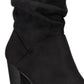Material Girl Botas Midory Femininas Pretas Tamanho 8 M