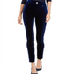 Calça skinny de veludo feminina INC International Concepts, azul, tamanho 0