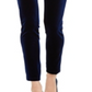Calça skinny de veludo feminina INC International Concepts, azul, tamanho 0