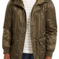 Jaqueta militar masculina American Rag Sherpa com capuz verde tamanho XX-G