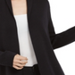 Cardigan Duster Feminino INC International Concepts Preto Tamanho X-Grande