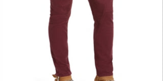 Calça Jeans Skinny Moto Stretch Masculina INC International Concepts Vinho Tamanho 40X30