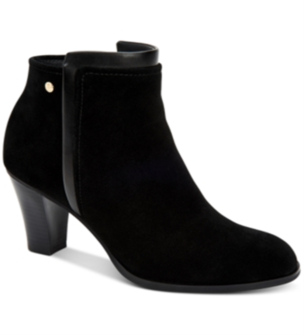 Botas femininas Giani Bernini Bellee Memory Foam resistentes à água, pretas, tamanho 9 M