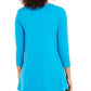 Blusa feminina Alfani Hardware azul tamanho pequeno