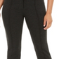 Calça skinny Alfani Ponte Slim Fit Feminina Cinza Tamanho 12
