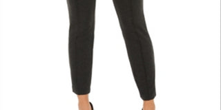 Calça skinny Alfani Ponte Slim Fit Feminina Cinza Tamanho 12