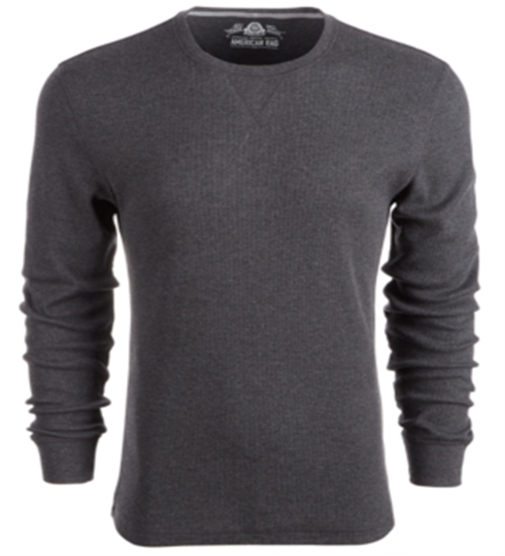 Camisa térmica masculina American Rag cinza tamanho pequeno