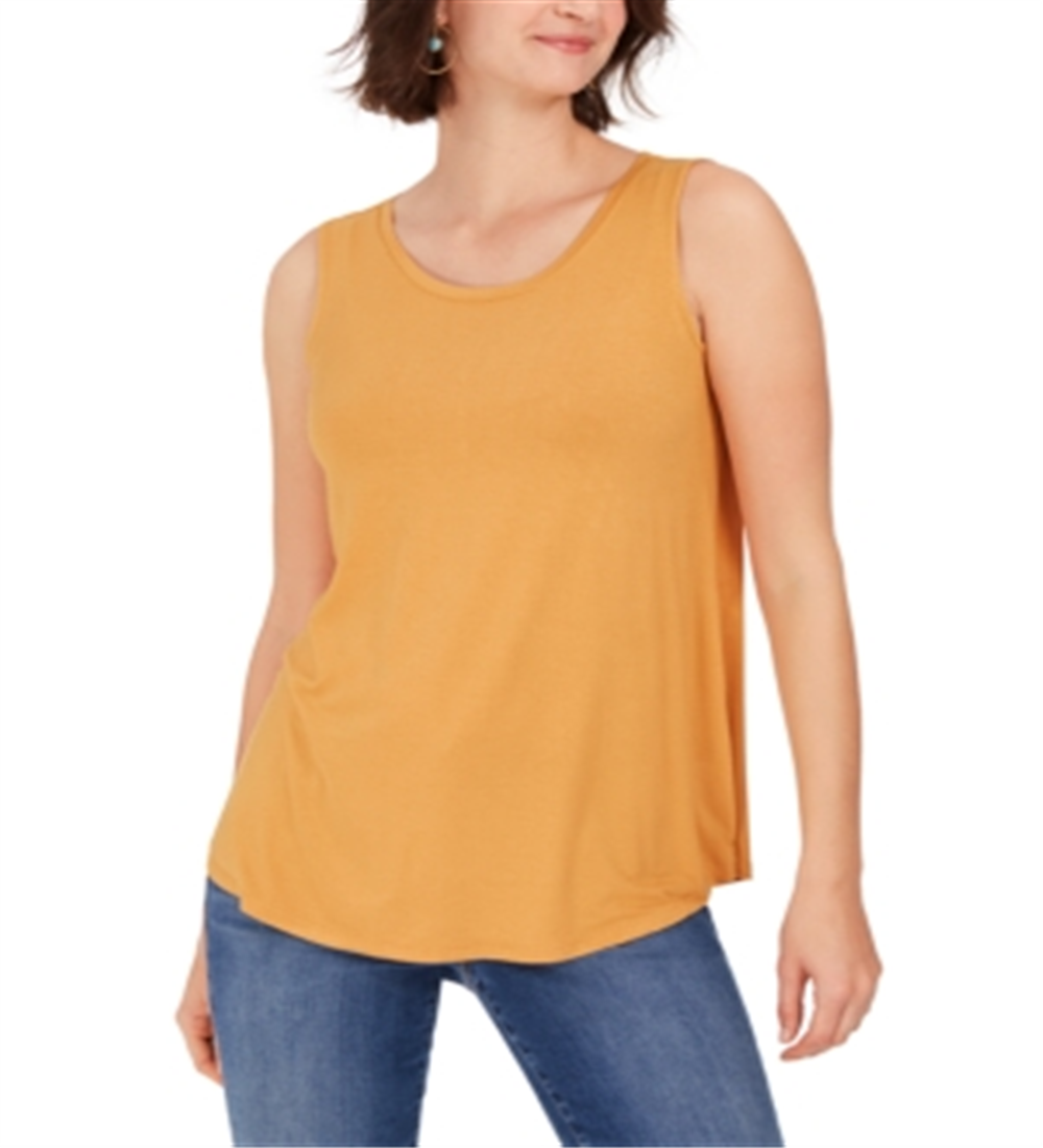 Regata feminina estilo swing fit amarela tamanho pequeno