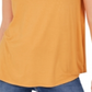 Regata feminina estilo swing fit amarela tamanho pequeno