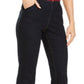 Calça jeans feminina Bootcut com bainha de pressão da INC International Concepts, azul, tamanho 2
