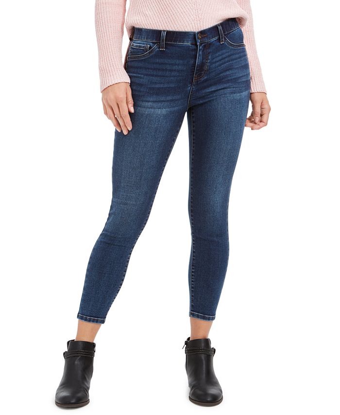 Jeans skinny feminino Style &amp; Co, azul, tamanho 8, pequeno