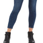 Jeans skinny feminino Style &amp; Co, azul, tamanho 8, pequeno