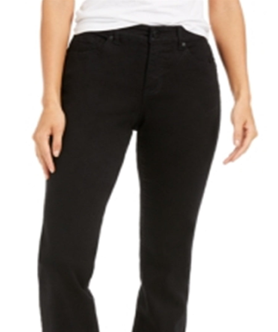 Jeans feminino Power Sculpt Bootcut da Style &amp; Co, preto, tamanho 6, pequeno