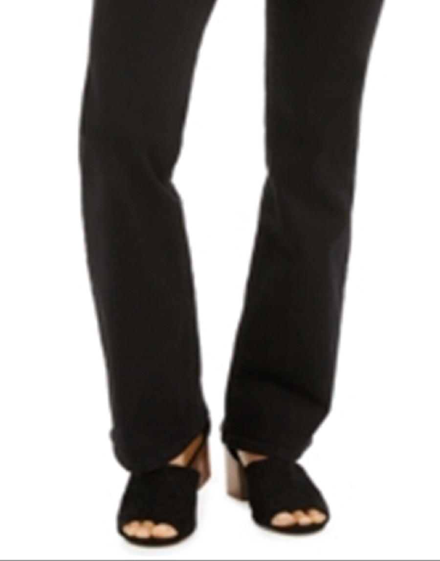 Jeans feminino Power Sculpt Bootcut da Style &amp; Co, preto, tamanho 6, pequeno