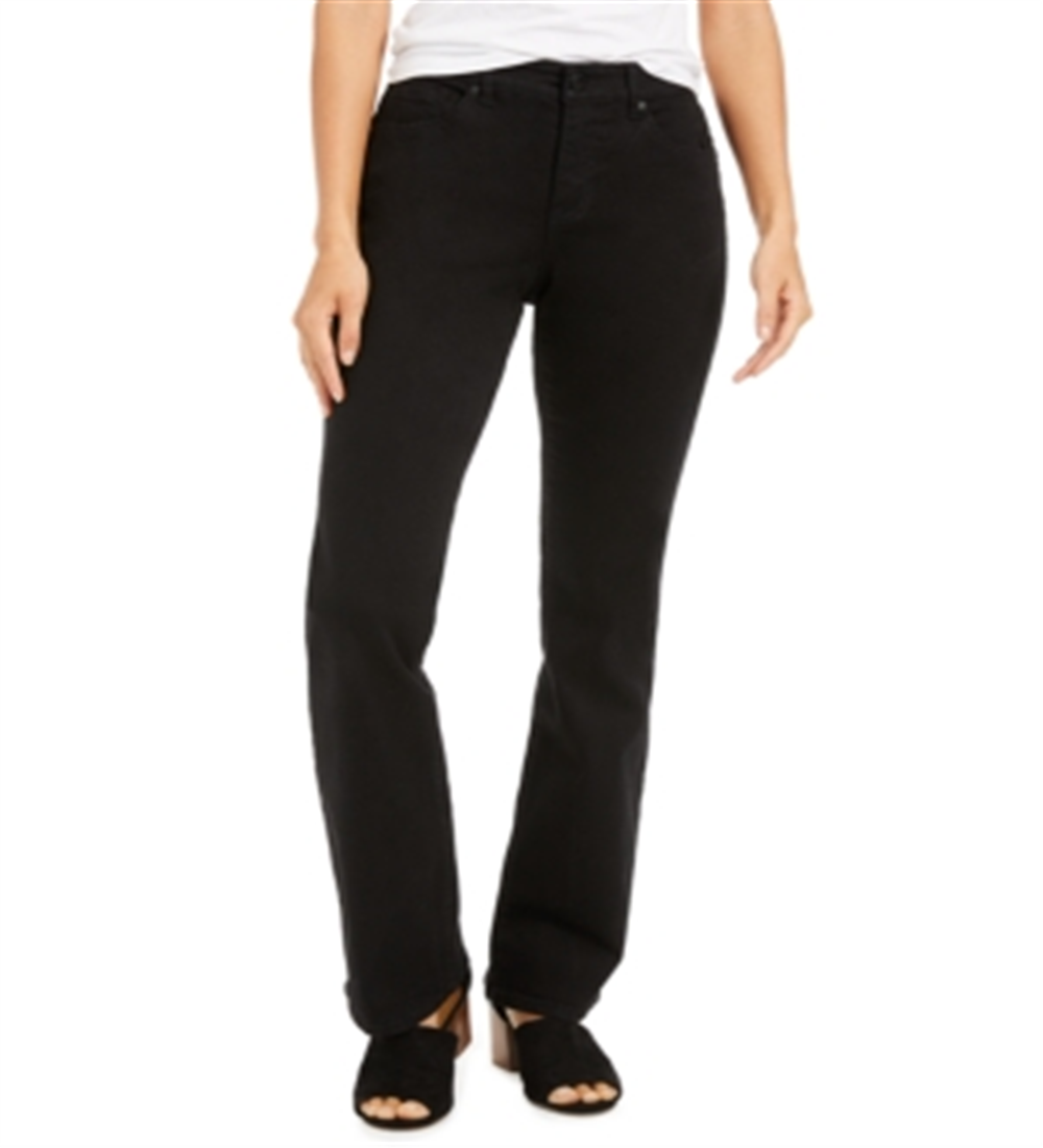 Jeans feminino Power Sculpt Bootcut da Style &amp; Co, preto, tamanho 6, pequeno