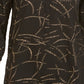 Blusa feminina estampada com pregas nas costas, tamanho P, da coleção JM