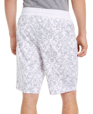 Shorts masculinos Paisley da INC International Concepts, branco, tamanho pequeno
