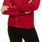 Cardigan feminino com manga bufante INC International Concepts, vermelho, tamanho XX-G