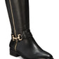 Botas de montaria Thalia Sodi Vigi WC de couro sintético femininas, pretas, tamanho 10