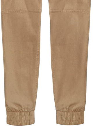 Calça de moletom cargo Epic Threads Big Boy's em sarja elástica marrom, tamanho X-G