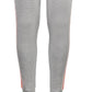 Calça de moletom listrada lateral ID Ideology Big Girl's, cinza, tamanho pequeno