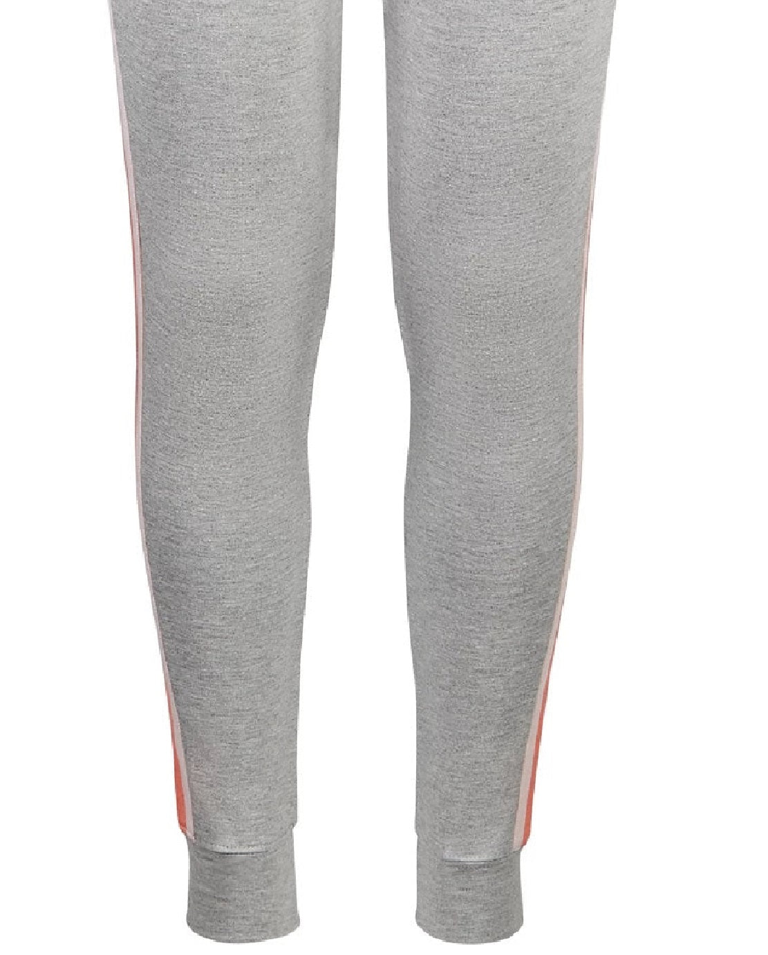 Calça de moletom listrada lateral ID Ideology Big Girl's, cinza, tamanho pequeno