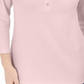 Camisa Henley Manga 3/4 Feminina Karen Scott Rosa Tamanho P