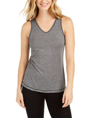 Ideology Women's Fitness Yoga Tank Top Noir Size Large
