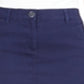 Saia-calça feminina Karen Scott Floating Corsages Border Print, azul, tamanho 6