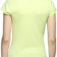 Camiseta ID Ideology Essentials Rapidry Heathered Performance Feminina, Amarela, Tamanho Médio