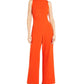 Macacão feminino Alfani com gola falsa, vermelho, tamanho X-S
