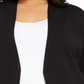 Casaco suéter feminino Alfani Full Needle preto tamanho 2X
