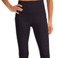 ID Ideology Leggings femininas de cintura alta com bolso lateral e corte justo, pretas, tamanho X-S
